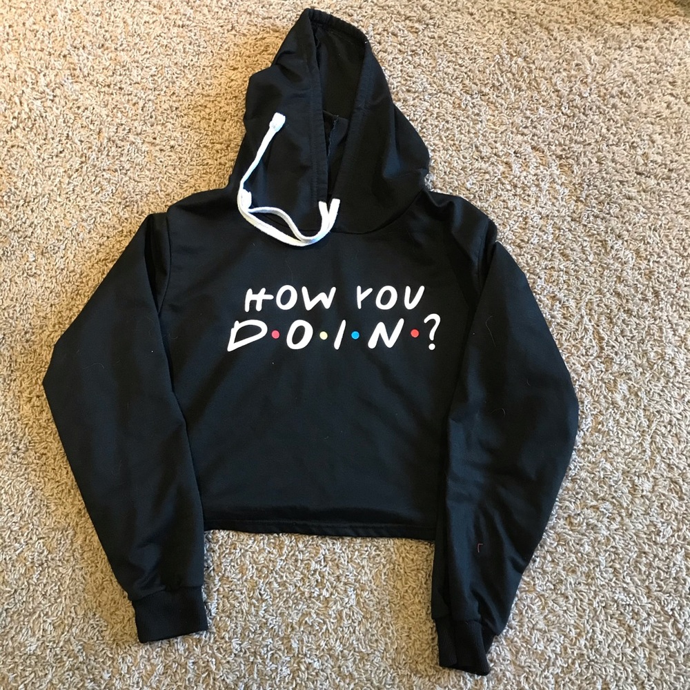 Friends “How You Doin?” Long Sleeve Hoodie